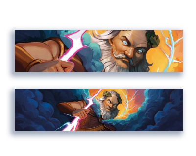 Opakowanie Zakładka kartonowa - Perun Gromowładny