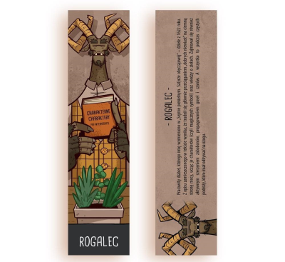 Opakowanie Zakładka kartonowa - Rogalec