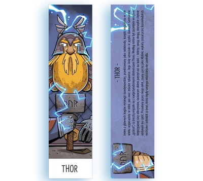 Zakładka kartonowa - Thor. Wydawca: Molom. SmakLiter.pl Opakowanie Zakładka kartonowa - Thor