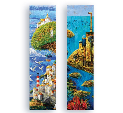 Zakładka kartonowa - Złota Rybka. Wydawca: Molom. SmakLiter.pl Opakowanie Zakładka kartonowa - Złota Rybka