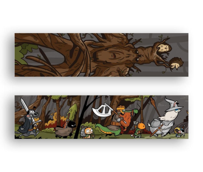 Zakładka kartonowa - Zwierzyniec Pierścienia. Wydawca: Molom. SmakLiter.pl Opakowanie Zakładka kartonowa - Zwierzyniec Pierścienia