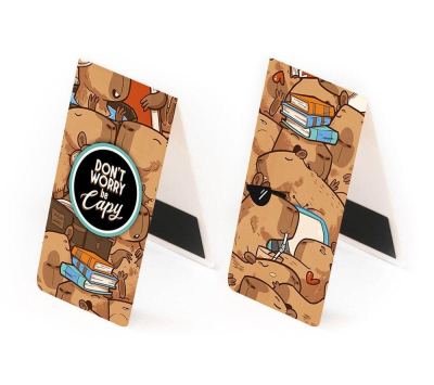 Opakowanie Zakładka magnetyczna - Don`t worry be Capy