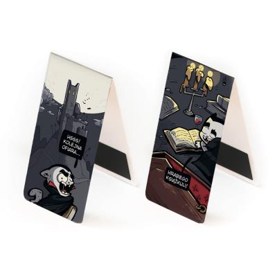 Zakładka magnetyczna - Hrabia Książkula. Wydawca: Molom. SmakLiter.pl Opakowanie Zakładka magnetyczna - Hrabia Książkula