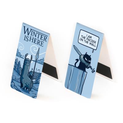 Zakładka magnetyczna - Paczer on The Wall. Wydawca: Molom. SmakLiter.pl Opakowanie Zakładka magnetyczna - Paczer on The Wall