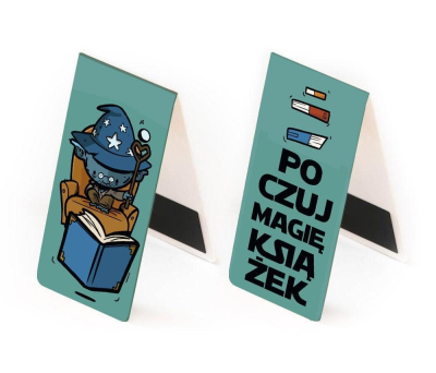 Opakowanie Zakładka magnetyczna - Poczuj magię książek