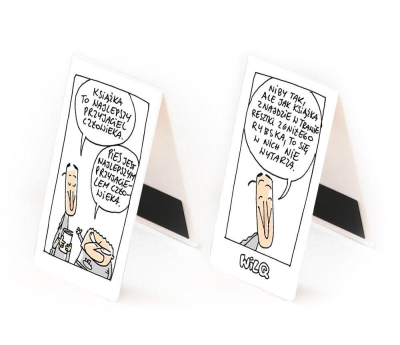 Zakładka magnetyczna WILQ - Najlepszy przyjaciel. Wydawca: Molom. SmakLiter.pl Opakowanie Zakładka magnetyczna WILQ - Najlepszy przyjaciel