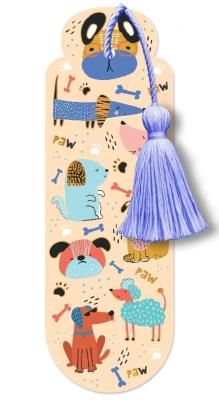 Opakowanie Zakładka z chwostem Kolorowe psy