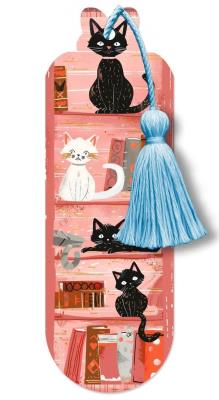 Opakowanie Zakładka z chwostem Koty na regale