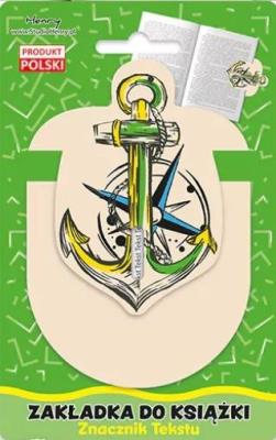 Zakładka znacznik - Kotwica. Wydawca: Henry. SmakLiter.pl Opakowanie Zakładka znacznik - Kotwica
