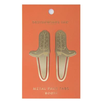Opakowanie Zakładki do książek metalowe Buty 2szt.