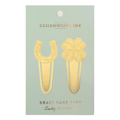 Zakładki do książek metalowe Lucky Charms 2szt.. Wydawca: Designworks Ink. SmakLiter.pl Opakowanie Zakładki do książek metalowe Lucky Charms 2szt.