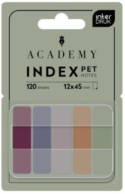Zakładki indeksujące Pet Smart Academy 12x45mm. Wydawca: INTERDRUK. SmakLiter.pl Opakowanie Zakładki indeksujące Pet Smart Academy 12x45mm