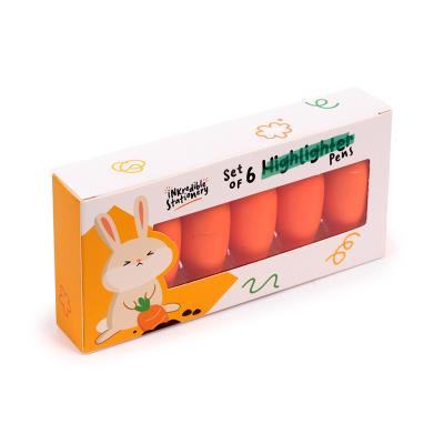 Zakreślacz Carrot 6 sztuk STA398. Wydawca: PUCKATOR EUROPEAN DISTRIBUTION CENTRE. SmakLiter.pl Opakowanie Zakreślacz Carrot 6 sztuk STA398