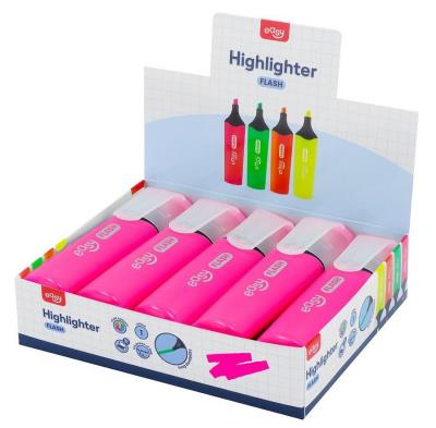 Opakowanie Zakreślacz Flash różowy (10szt) EASY