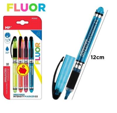 Opakowanie Zakreślacz fluorescencyjny 1,0/3,0mm 4szt