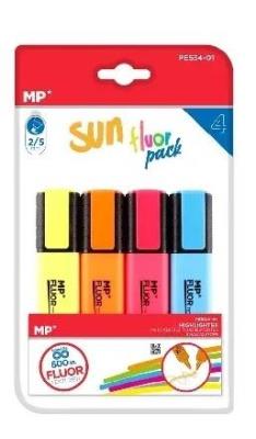 Opakowanie Zakreślacz fluorescencyjny 4szt