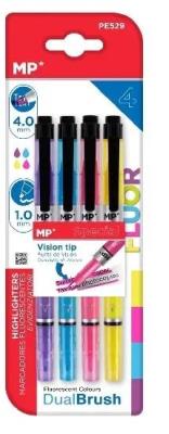 Opakowanie Zakreślacz fluorescencyjny Vision 4szt