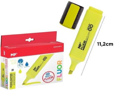 Opakowanie Zakreślacz fluorescencyjny żółty (12szt)