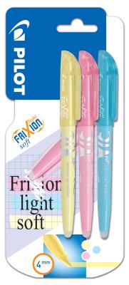 Zakreślacz frixion light soft x 3 kolory Pilot. Wydawca: Pilot. SmakLiter.pl Opakowanie Zakreślacz frixion light soft x 3 kolory Pilot