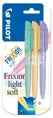 Opakowanie Zakreślacz frixion light soft x 3 kolory Pilot