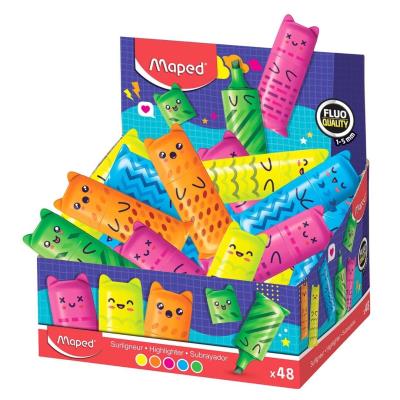 Opakowanie Zakreślacz Kawaii Mini mix kolorów (48szt) MAPED