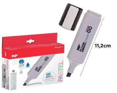 Opakowanie Zakreślacz pastel szary (12szt)