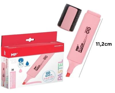 Opakowanie Zakreślacz pastelowy różowy (12szt)