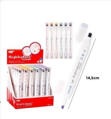 Opakowanie Zakreślacz z pieczątką MIX (30szt)