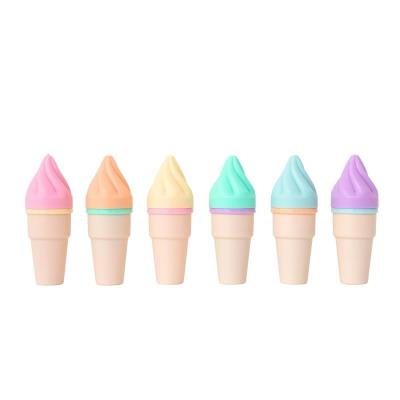 Opakowanie Zakreślacze mini pastel Ice cream 6szt