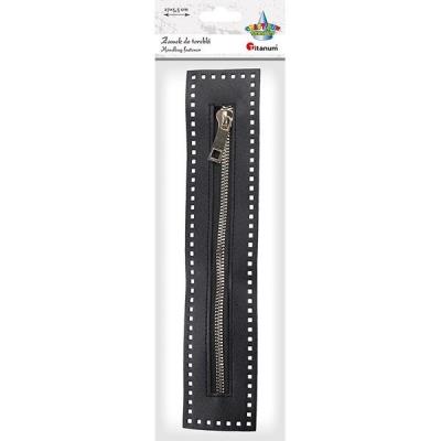 Opakowanie Zamek błyskawiczny do torebki 27x5,5cm czarny