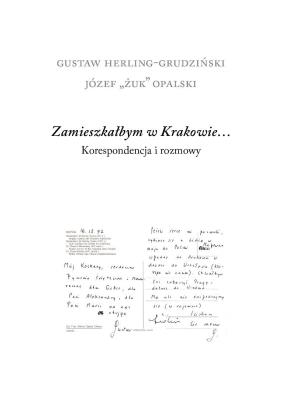 Okładka książki Zamieszkałbym w Krakowie...