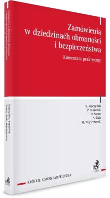 Okładka książki Zamówienia w dziedzinach obronności i...