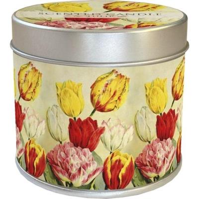 Zapachowa świeczka Tulipany - zapach tulipanów. Wydawca: Skona Ting. SmakLiter.pl Opakowanie Zapachowa świeczka Tulipany - zapach tulipanów