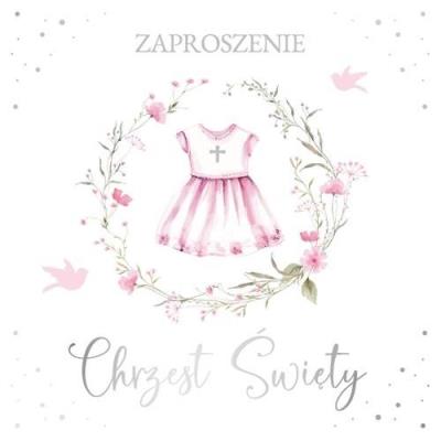 Opakowanie Zaproszenie Chrzest (10szt)