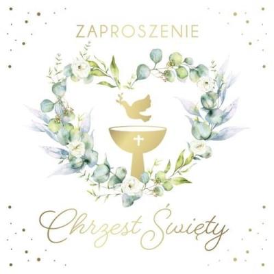 Opakowanie Zaproszenie Chrzest (10szt)