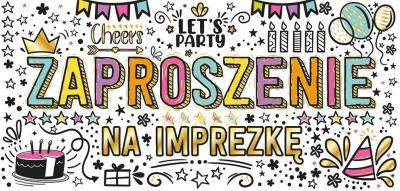 Opakowanie Zaproszenie Graffiti (5szt)