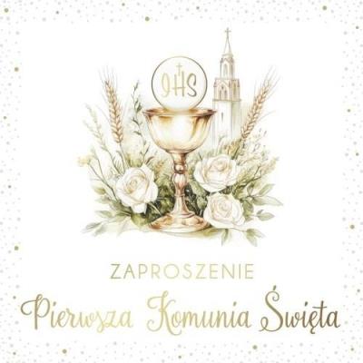 Opakowanie Zaproszenie Komunia (10szt)