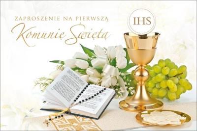 Opakowanie Zaproszenie Komunia Z. C6-362 (10szt.)