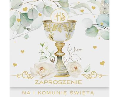 Opakowanie Zaproszenie KW Komunia (10szt)