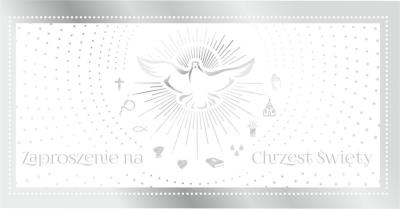 Opakowanie Zaproszenie na Chrzest Z46 (5szt)