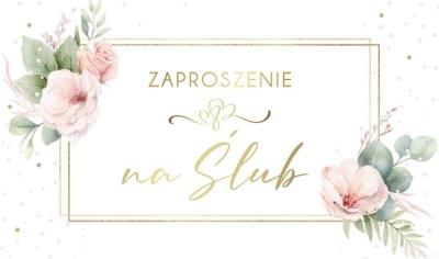 Opakowanie Zaproszenie Ślub (10szt)