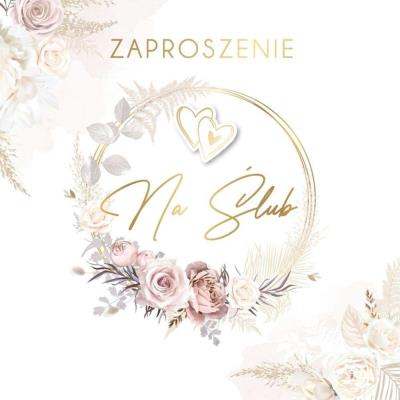Opakowanie Zaproszenie Ślub (5szt)
