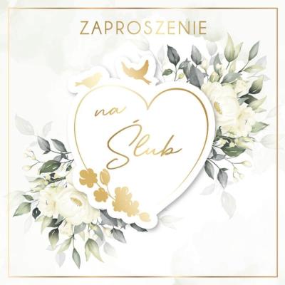 Opakowanie Zaproszenie Ślubu (5szt)