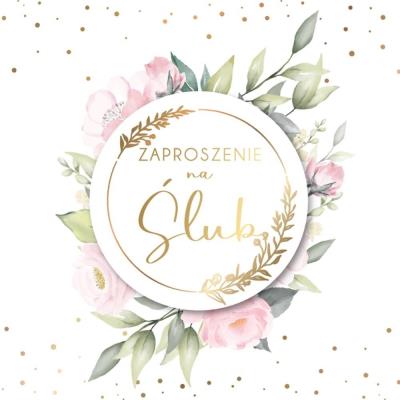 Opakowanie Zaproszenie Śub (5szt)