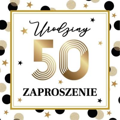 Zaproszenie Urodziny (10szt). Wydawca: Armin Style. SmakLiter.pl Opakowanie Zaproszenie Urodziny (10szt)