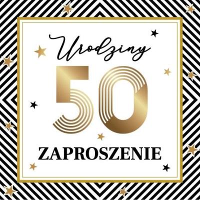 Zaproszenie Urodziny (10szt). Wydawca: Armin Style. SmakLiter.pl Opakowanie Zaproszenie Urodziny (10szt)