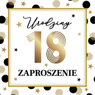 Zaproszenie Urodziny 10szt. Wydawca: Armin Style. SmakLiter.pl Opakowanie Zaproszenie Urodziny 10szt