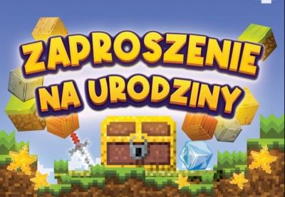 Opakowanie Zaproszenie Urodziny Zay Mini (10szt)