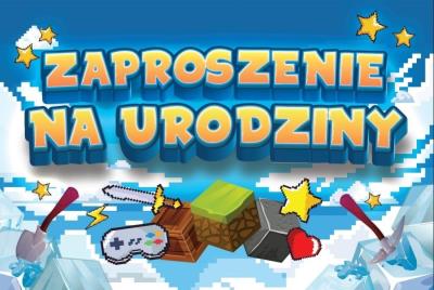 Opakowanie Zaproszenie Urodziny Zay Mini (10szt)