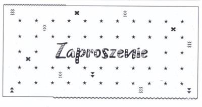Opakowanie Zaproszenie Z108